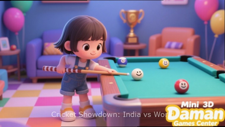 Cricket Showdown: India vs World Holi Event Cricket Showdown: India vs World Holi event with colored powder celebrations